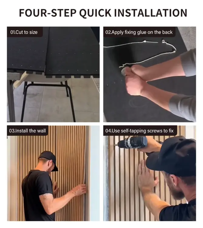 Indoor PET Acoustic Wall Panels for Noise Reduction