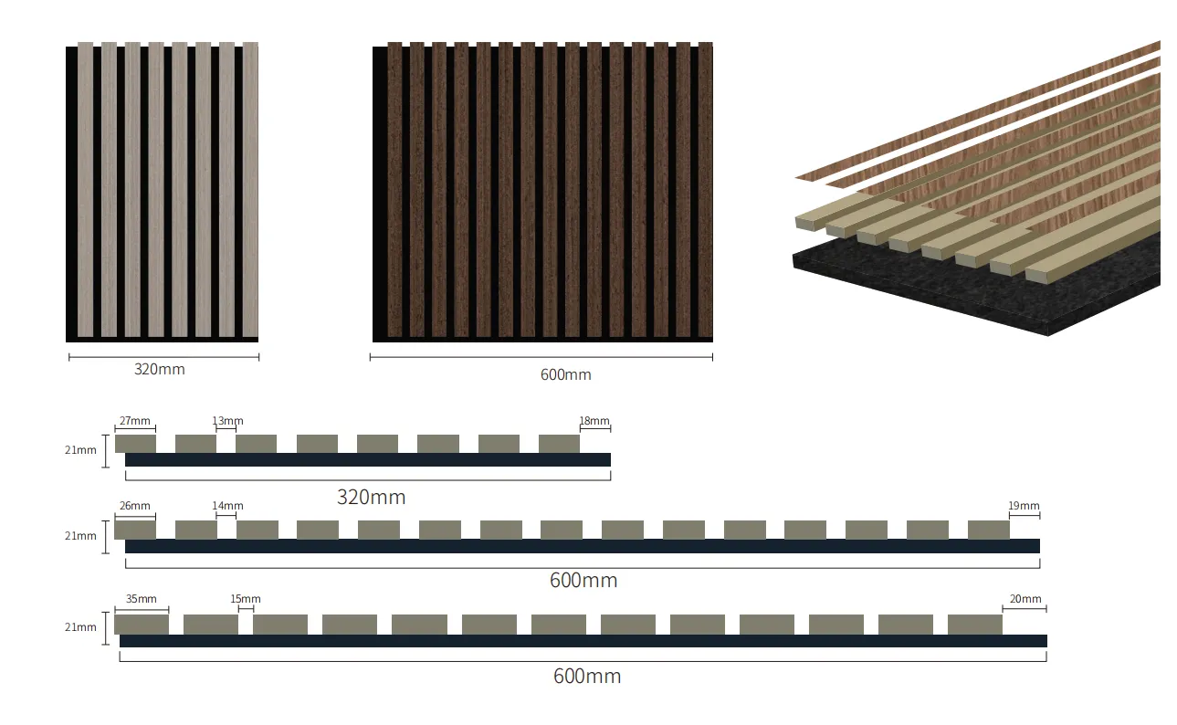 Indoor PET Acoustic Wall Panels for Noise Reduction